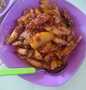 Langkah Mudah untuk Membuat Resep  Balado cumi asin kentang asam manis pedes yang Lezat, Menggugah Selera