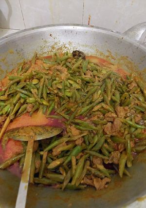 Foto resep Sambel goreng buncis palembang
