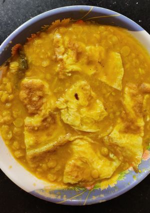 ডিম ছোলার ডাল রেসিপির প্রধান ছবি