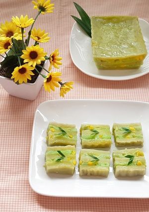 Foto resep Nagasari Nangka Pandan