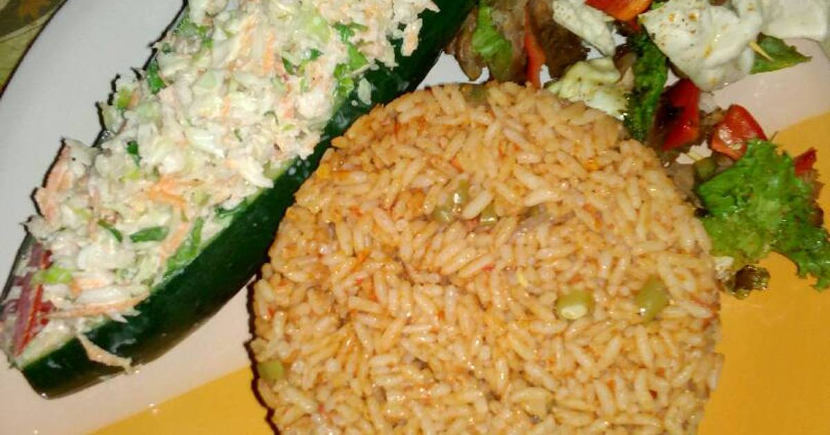 Cucumber Boat with chicken kebab Recipe by Ozioma Odoemenam Cookpad