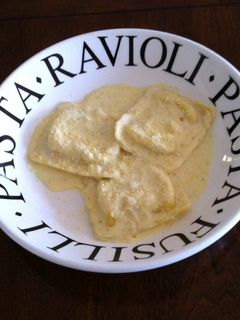Una foto de Ravioli al limón