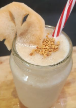 รูปของ Yacon Yakult Smoothie 🥤 บัวหิมะปั่นใส่ยาคูลท์ เกสรผึ้ง