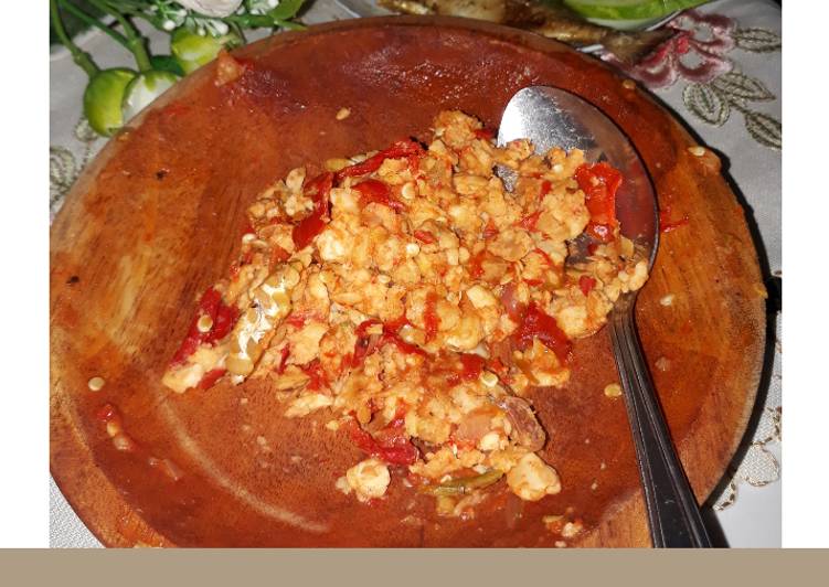 Pecak Tempe Ala Mama Fifian