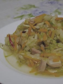 Foto resep Tumis sawi putih