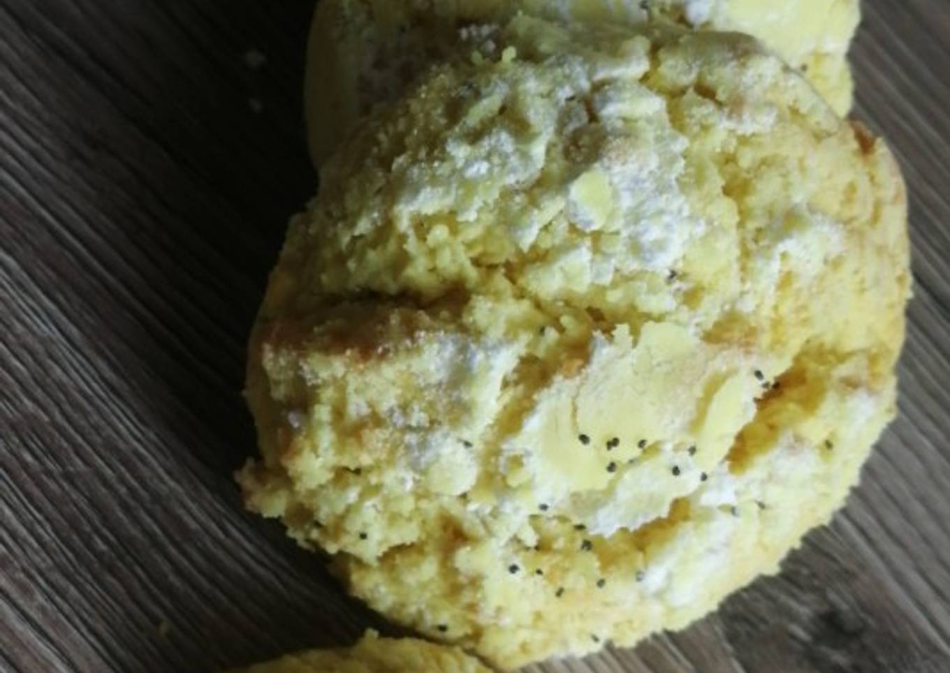 Craquelés citron 🍋miel 🐝pavot
