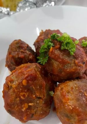 A picture of Beef meat balls.