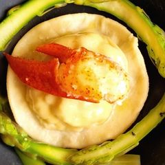A picture of Lobster Ravioli.