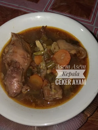 Cara Mudah Membuat Resep Asem-Asem Ceker dan Kepala Ayam yang Menggugah Selera Anti Ribet, Lezat Sekali