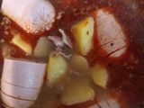 Házi sonkás szafaládés paprikás krumpli