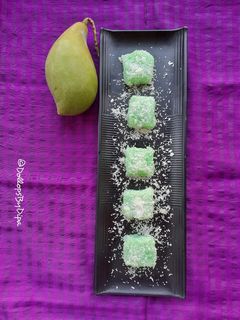 रॉ मैंगो जेली बाइट्स (Raw Mango Jelly Bites Recipe in Hindi) रेसिपी मुख्य फोटो