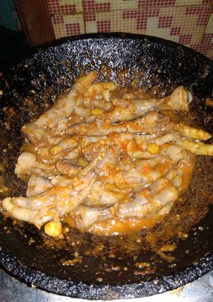 Foto resep Seblak ceker kering
