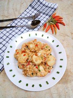 Foto resep Tofu Saus Telur Asin
