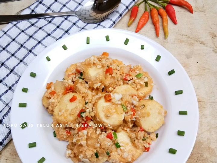 Langkah Gampang Membuat Resep Tofu Saus Telur Asin yang Sempurna Anti Ribet, Lezat
