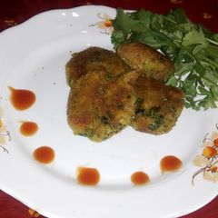 A picture of Vegetable tikki.