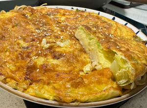 高麗菜麵線煎餅 的食譜成品照片