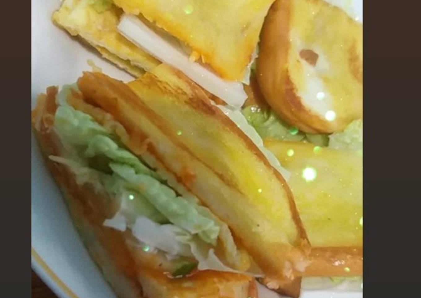 Roti Sandwich Simple ekonomis (MENU SARAPAN)