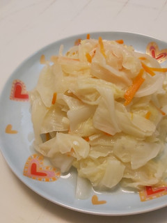 蒜炒高麗菜 的食譜成品照片