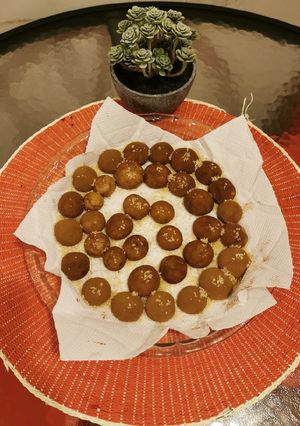 Una foto de Bolitas condensadas