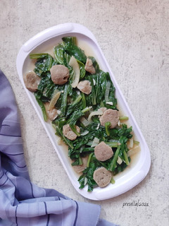 Foto resep Ca Sawi Bakso