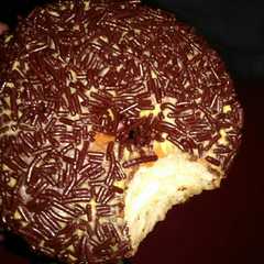 รูปของ Donat kentang eggless nyess lembab banget