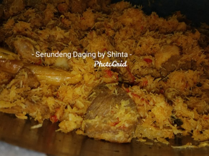 Anti Ribet, Buat Serundeng Daging Muwantepp by Shinta Enak Dan Mudah