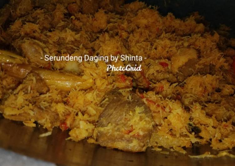 Langkah Mudah untuk Membuat Serundeng Daging Muwantepp by Shinta yang Enak Banget