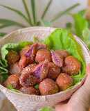 Bánh Khoai Lang Tím chiên