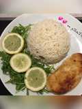 Rice with Aromatics and Grilled Chicken Breast with Marinade 3