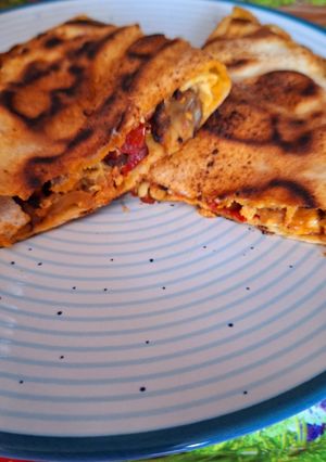 O poză a rețetei Sandwich cald.