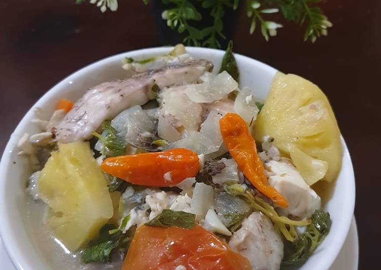 Resep Sup gurame restoran warung daun - cikini Anti Gagal