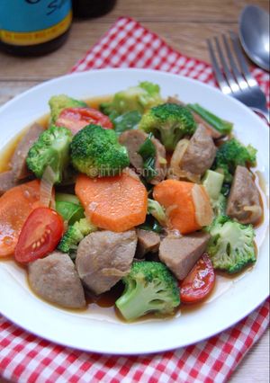 Foto resep Tumis Bakso Brokoli