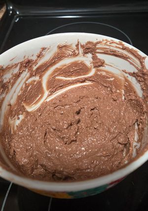 A picture of Cottage cheese chocolate mousse (Keto friendly).