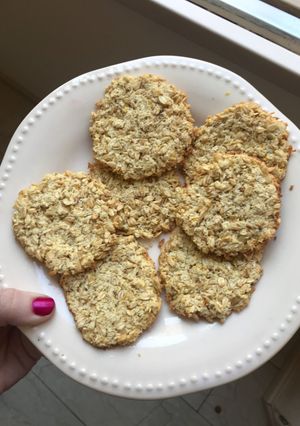 Una foto de Galletitas de coco y limón