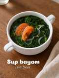 Sup Bayam sederhana