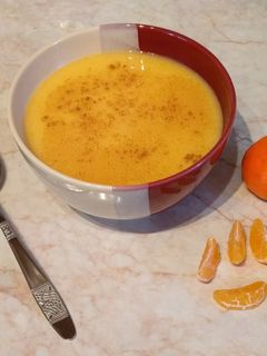 Fehérboros mandarinleves recept fotója