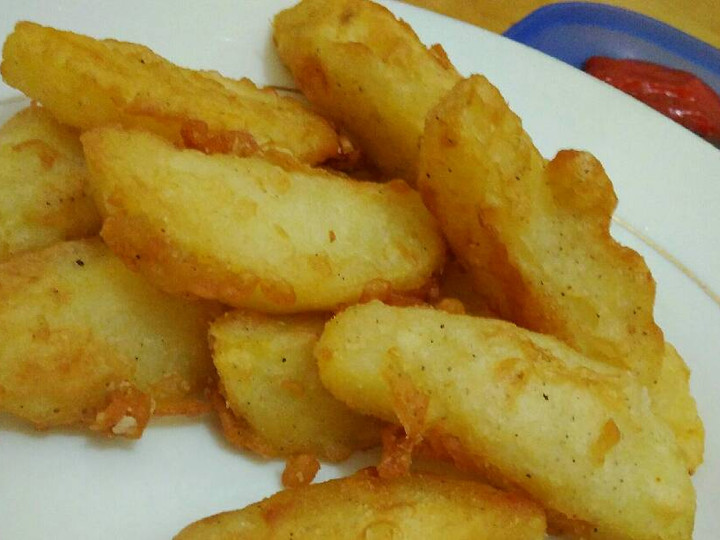 Bagaimana Membuat Potato wedges sederhana, Lezat