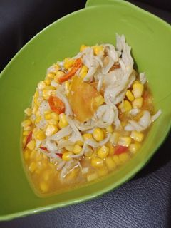Foto resep Oseng jagung manis jamur tiram mudah