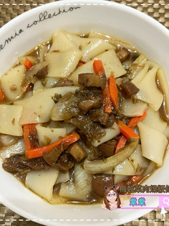 梅乾菜肉燥板條(湯) 的食譜成品照片