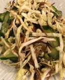 Gỏi bắp cải củ ngưu bàng