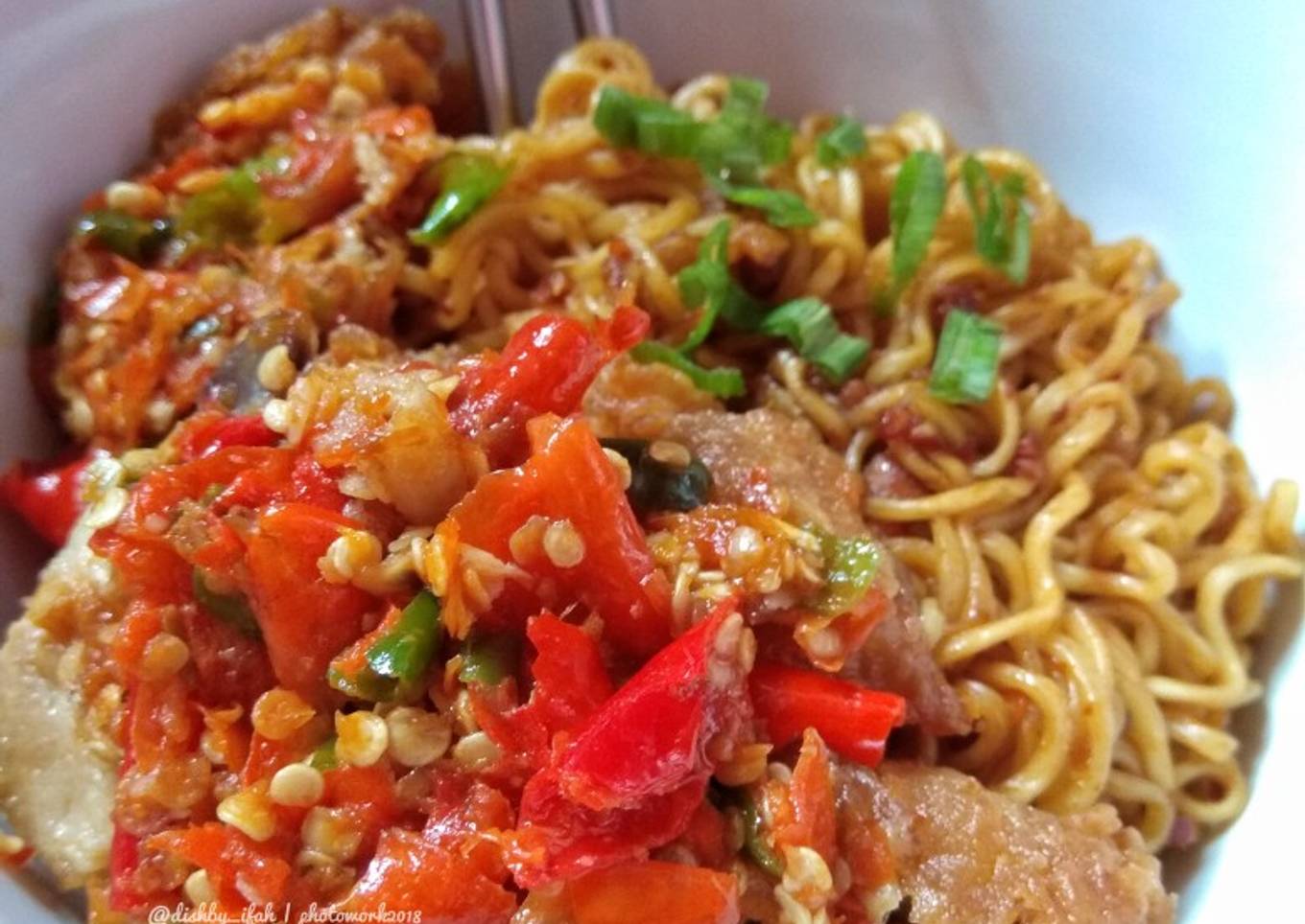 Indomie Goreng vs Ayam Geprek Sambal Korek