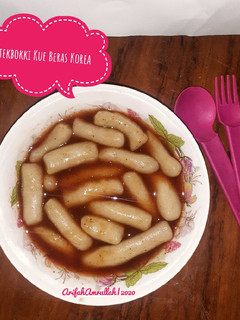 Foto resep Tteokbokki Kue Beras Korea
