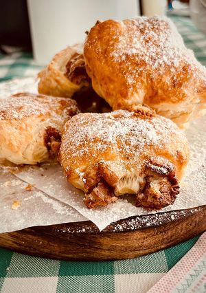 Una foto de Napolitanas en Airfryer con 3 ingredientes