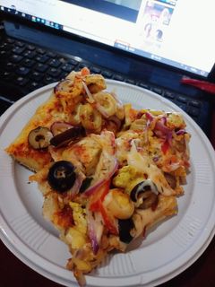 صورة لوصفة بيتزا ايطالي 🍕🍕
