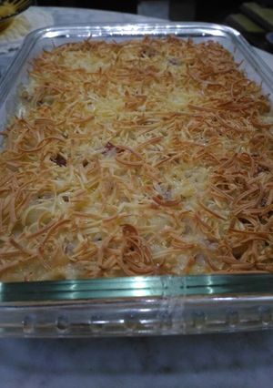 Foto resep Makaroni schotel tanpa telur