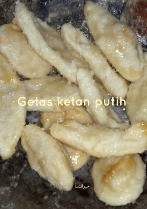Foto resep 48. Getas/gemblong/kemplang ketan putih