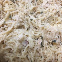 A picture of Chicken Spaghetti.