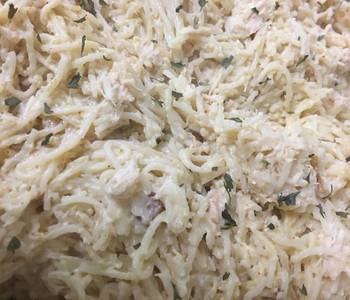 Popular Cuisine Chicken Spaghetti Delicious and Healthy