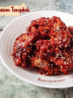 Foto resep Yangnyeom Tongdak (Korean Spicy Fried Chicken)