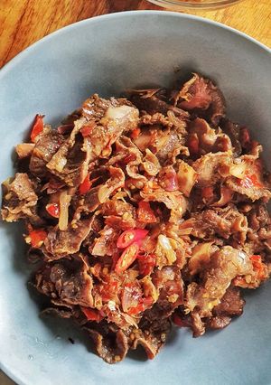 Foto resep Lidah Sapi Sambal Kecombrang